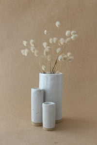 Vase Whanāu Set - White