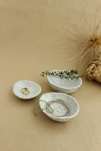 Coconut Shell Set - Speckle White